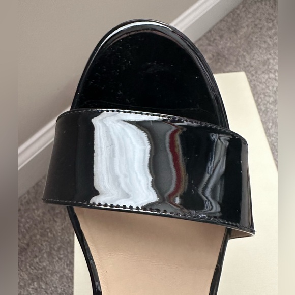 M. GEMI Black Platform Sandal - Picture 4 of 4